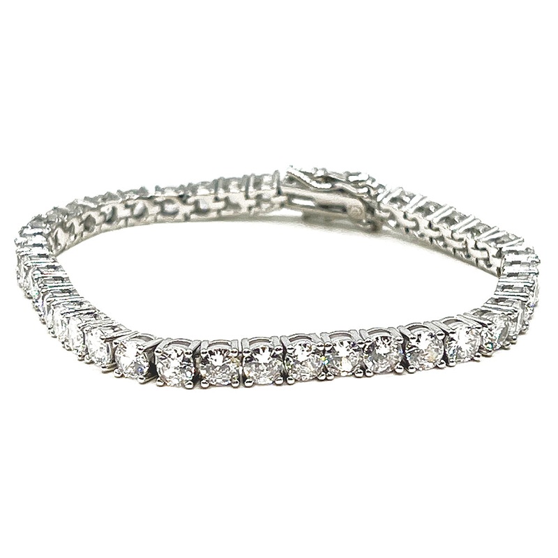 A+ Round Tennis Bracelet