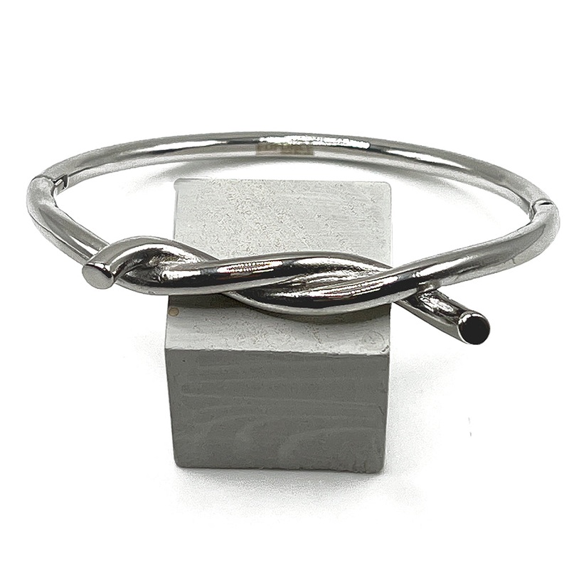 Twist Two Bangle Bracelet
