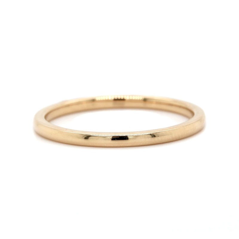 14K Yellow Gold 1.5mm High Polished Band
