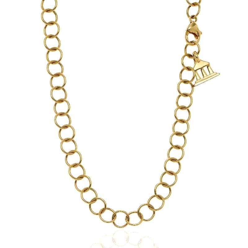 Temple St. Clair 18K Yellow Gold Round Link Chain Necklace