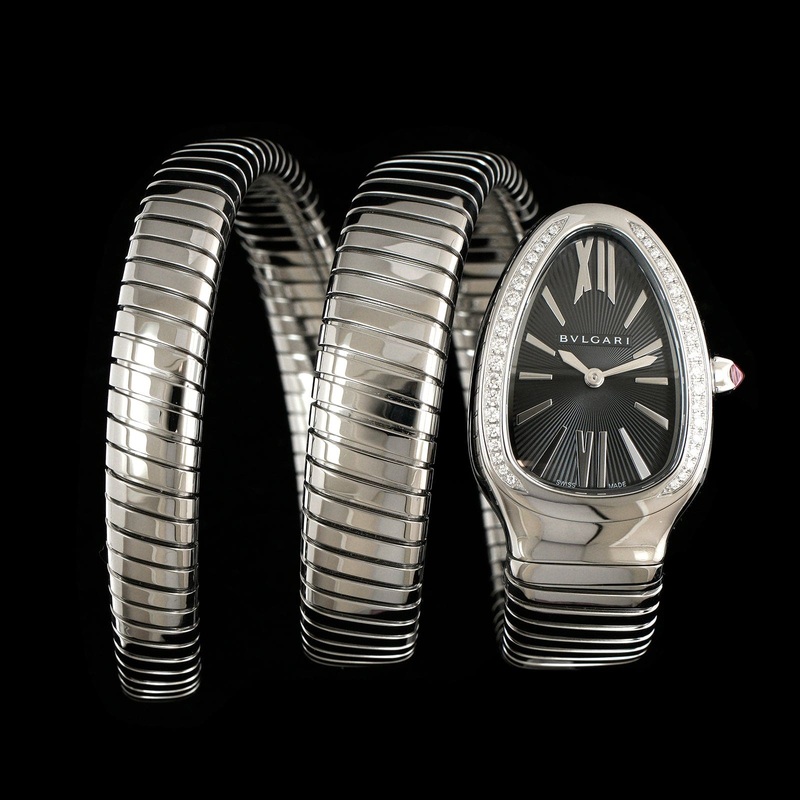 Stainless Steel Pre-Owned  Bvlgari Serpenti Tubogas Watch