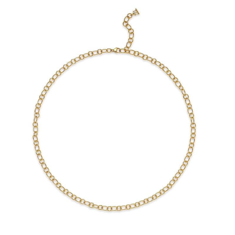 Temple St. Clair 18K Yellow Gold Ribbon Chain Necklace