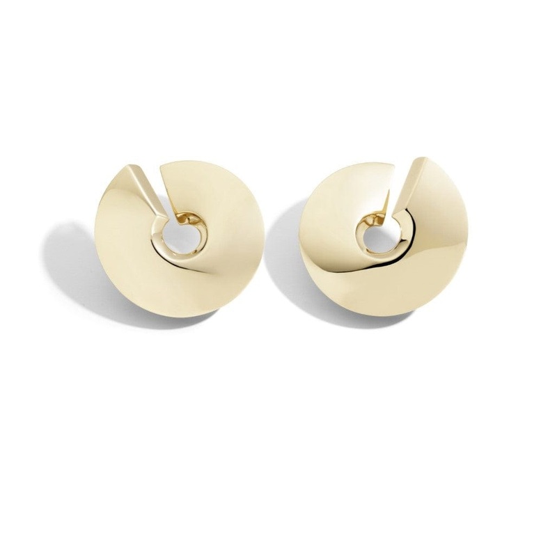 Vhernier 18K Rose Gold Verso Midi Earclips