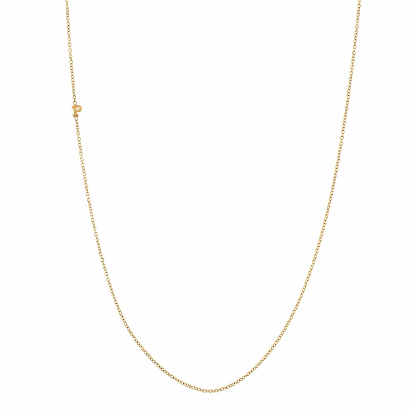 Zoe Chicco 14K Yellow Gold Initial Pendant