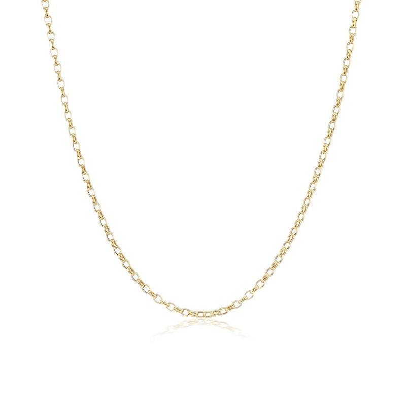 Sorellina 18K Yellow Gold 20″ Rolo Chain Necklace