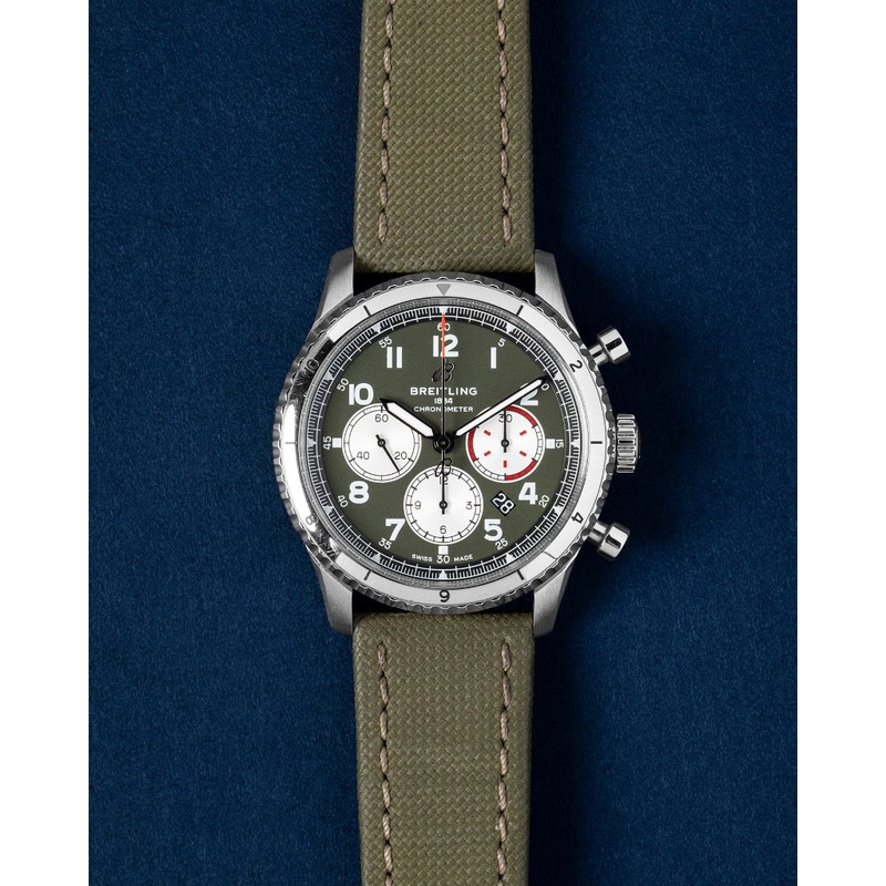 Breitling Aviator 8 B01 Chronograph 43 Curtiss Warhawk AB01192A1L1X2