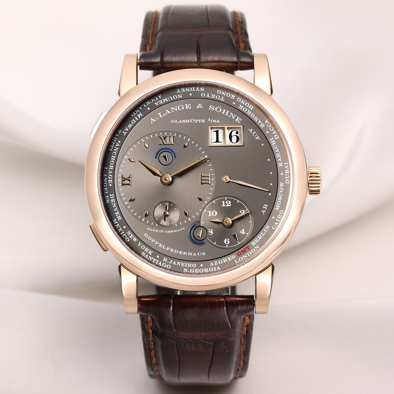 A. Lange & Shne Lange 1 Time Zone 116.033 18K Rose Gold