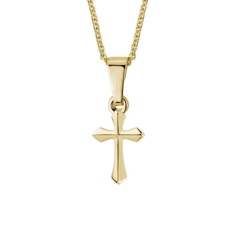 14K Child’s Yellow Gold Cross Pendant