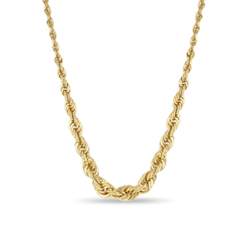 Zoe Chicco 14K Yellow Gold Graduated Rope Chain