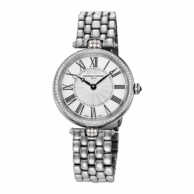 Frederique Constant Art Deco Quartz Stainless Steel FC-200MPW2ARD6B