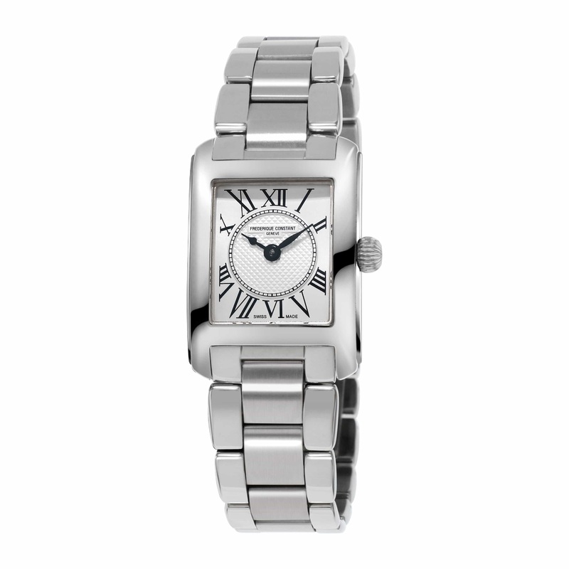 Frederique Constant Carree Quartz Stainless Steel FC-200MC16B