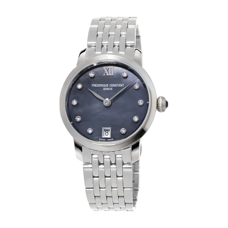 Frederique Constant Slim Line Quartz Stainless Steel FC-220MPBD1S26B