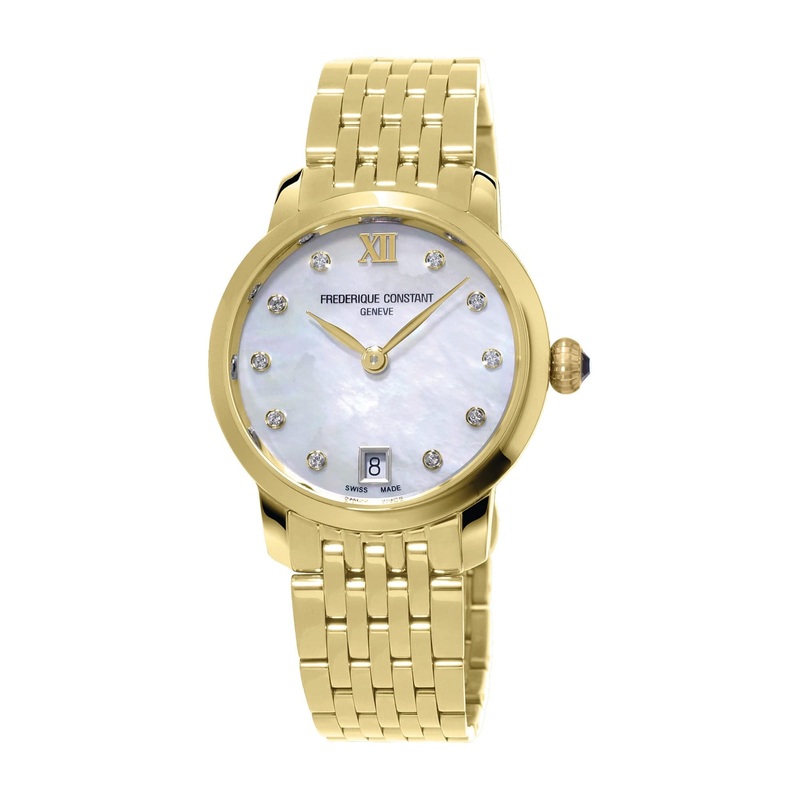 Frederique Constant Slim Line Quartz Stainless Steel FC-220MPWD1S25B