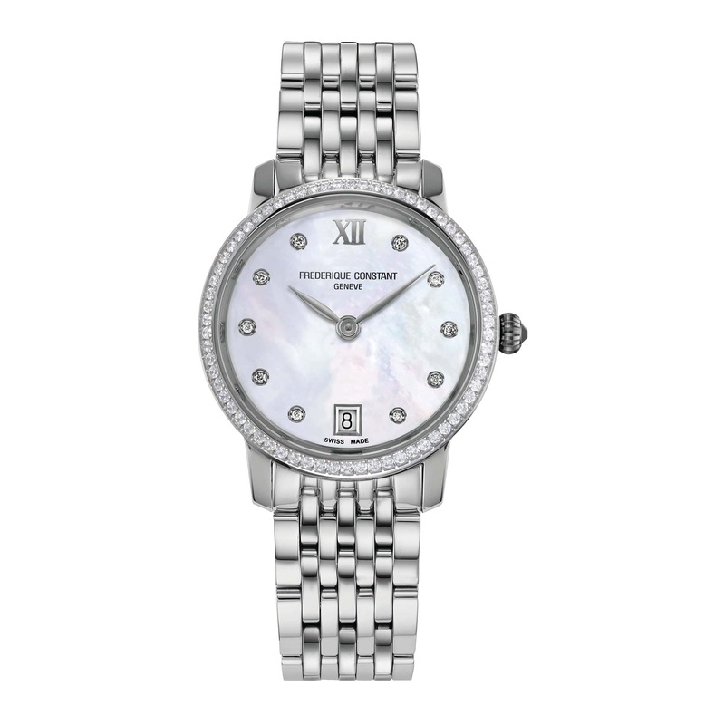 Frederique Constant Slim Line Quartz Stainless Steel FC-220MPWD1SD26B