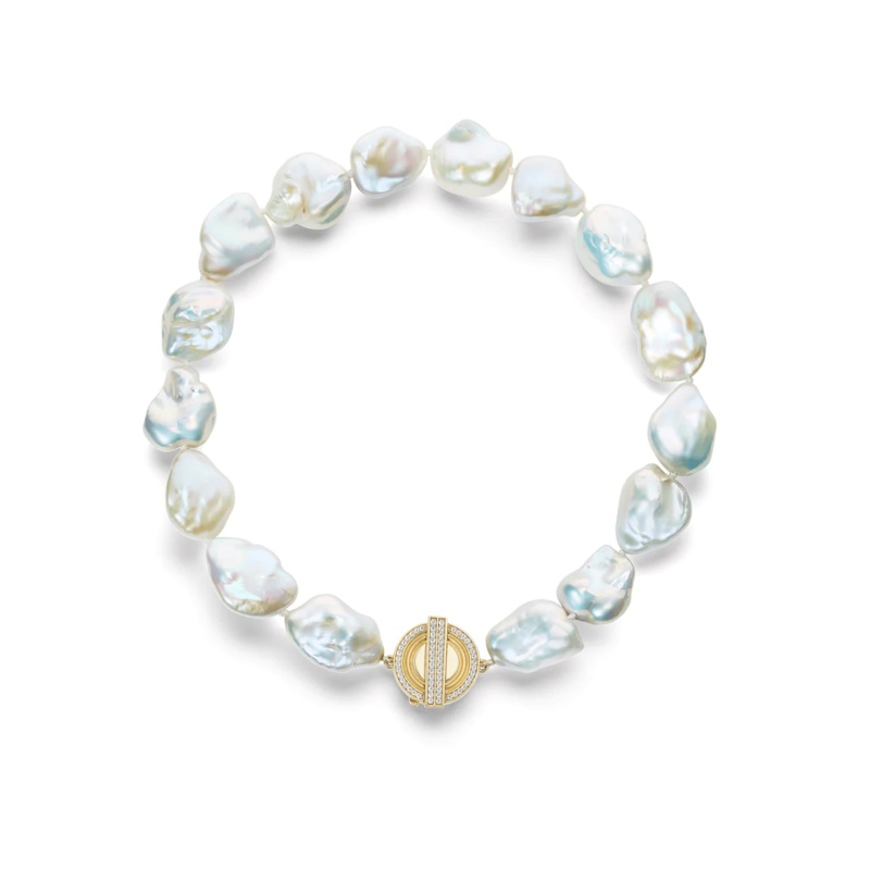 Sorellina 18K Yellow Gold Fresh Water Pearl Necklace