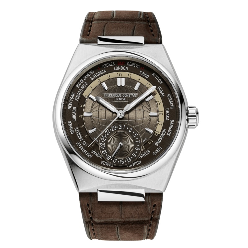 Frederique Constant Highlife Worldtimer Manufacture Automatic Stainless Steel FC-718C4NH6