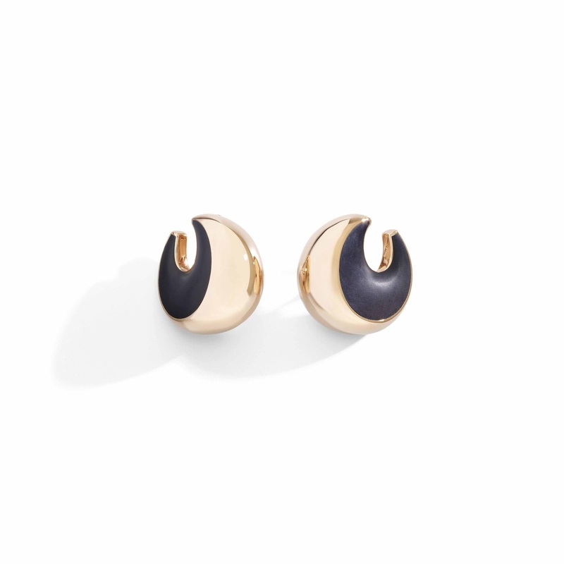 Vhernier 18K Rose Gold Pirouette Earclips